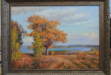 Осенний дуб