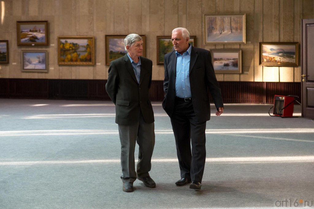 В НКЦ «Казань» открылась персональная выставка «Течет река Волга».